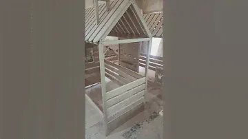 Кроватка домик индивидуальный заказ. Mama Wood