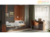 Детская мебель Хилтон. Стандарт (Дуб Крафт золотой, Белый матовый)
