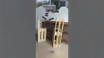 Садовая мебель из поддонов 🪑🏠