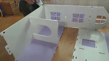 Сборка кукольного дома для  Барби от  LWH
