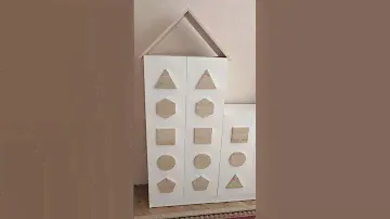 детский шкаф с  геометрические фигурами