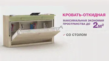 Стол-кровать или откидная кровать. Мебель трансформер