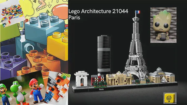 Lego Architecture 21044 Paris. Сборка Лего Архитектура Париж.