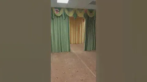 Шторы в актовый зал в детском саду