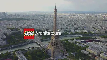 Paris Skyline buildable in LEGO® bricks from LEGO® Architecture
