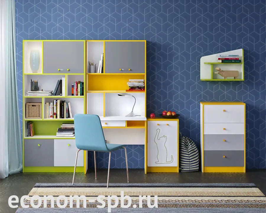 Детская мебель «Альфа» вариант 1