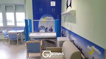 Медицинские детские кровати Givas