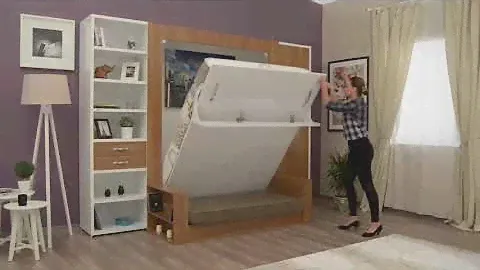 Мебель трансформер. Шкаф диван трансформер. Видео. Furniture transformer. Wardrobe sofa transformer.