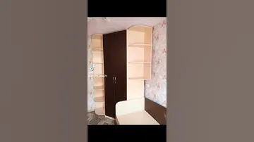 Шкаф и кровать для детской комнаты
