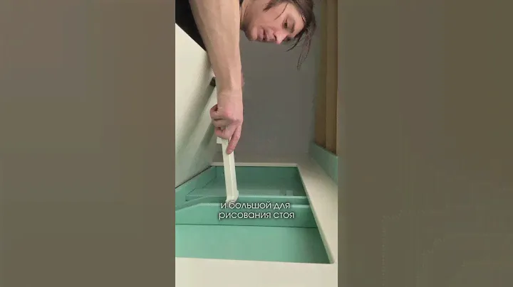 Лайфхак для детской: стол с мольбертом ✨