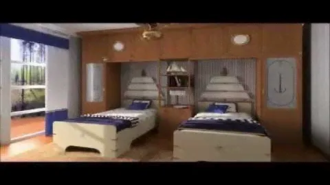 Детская комната, дизайн, Caroti