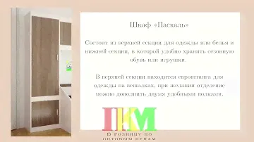 Модульная детская " Паскаль " от мебельной фабрики BTS