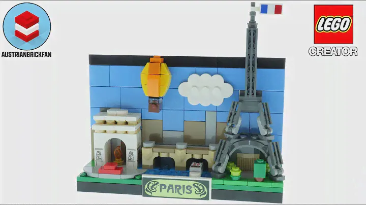 LEGO Creator 40568 Paris Postcard Speed Build