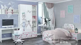 Модульная детская мебель Малибу (БТС)