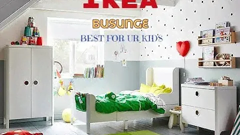 IKEA Bedroom Ideas Children Review 2018 BUSUNGE bed. ИКЕА Кровати Детские Столик Обзор