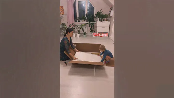 РАСПАКОВКА ДЕТСКОЙ КРОВАТИ Dimdomkids. #детскаямебель #детскаякровать #обзор #распаковка